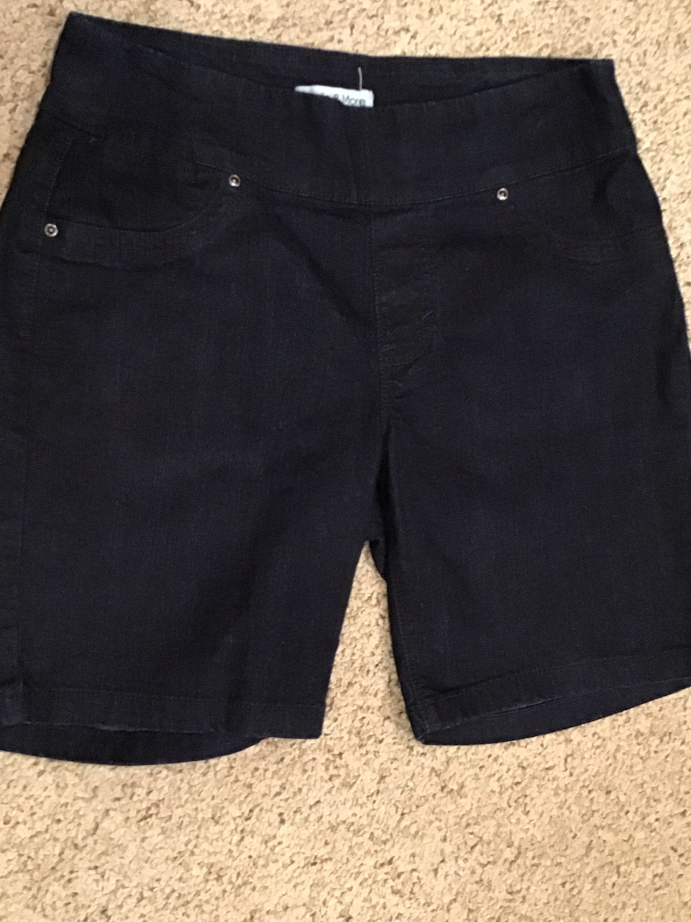 Purple & More Dark Denim Shorts